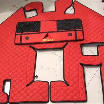 订做临工968F 936 952 955F 956L装载机铲车驾驶室地板胶双层脚垫