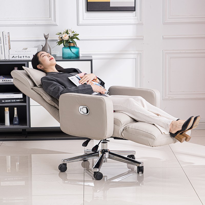电脑椅椅家用书房椅主播老板椅可躺办公椅电脑沙发椅舒适轻奢椅子
