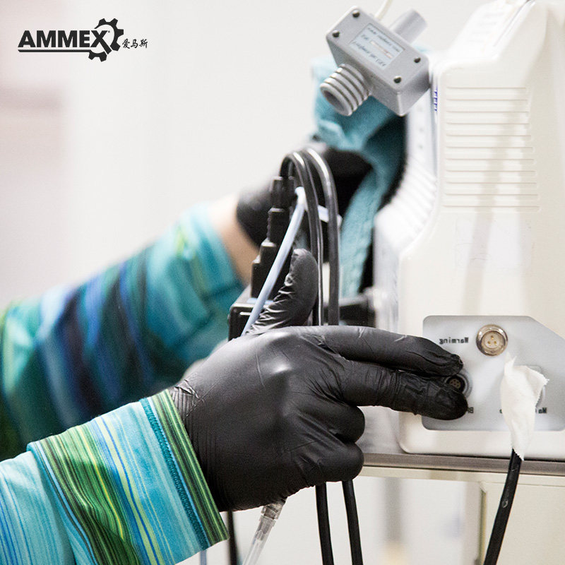 爱马斯丁腈手套黑色一次性加厚工业修理电子厂食品耐油防滑手套,居家日用,防护手套,淘宝优惠券,粉丝福利购,淘宝优惠卷