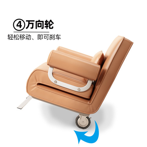 沙发床折叠两用办公午休折叠床客厅多功能单人轻奢阳台书房沙发椅