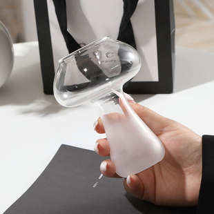 水晶蘑菇 北欧酒杯饮料杯水杯子 童话世界中古玻璃芬兰vintage