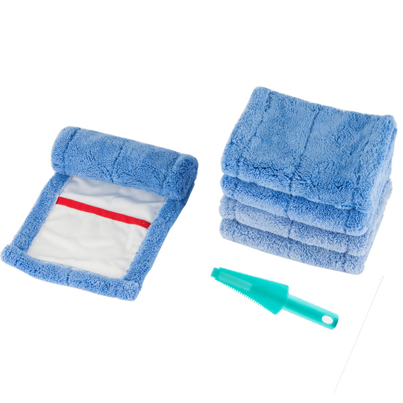 平板拖把布头替换布拖把头平板拖布替换布平板拖把替换布套式套布