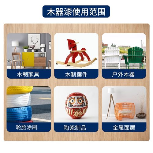 千居美水性木器漆家用自刷t涂料家具翻新木门漆床木质改色喷木油