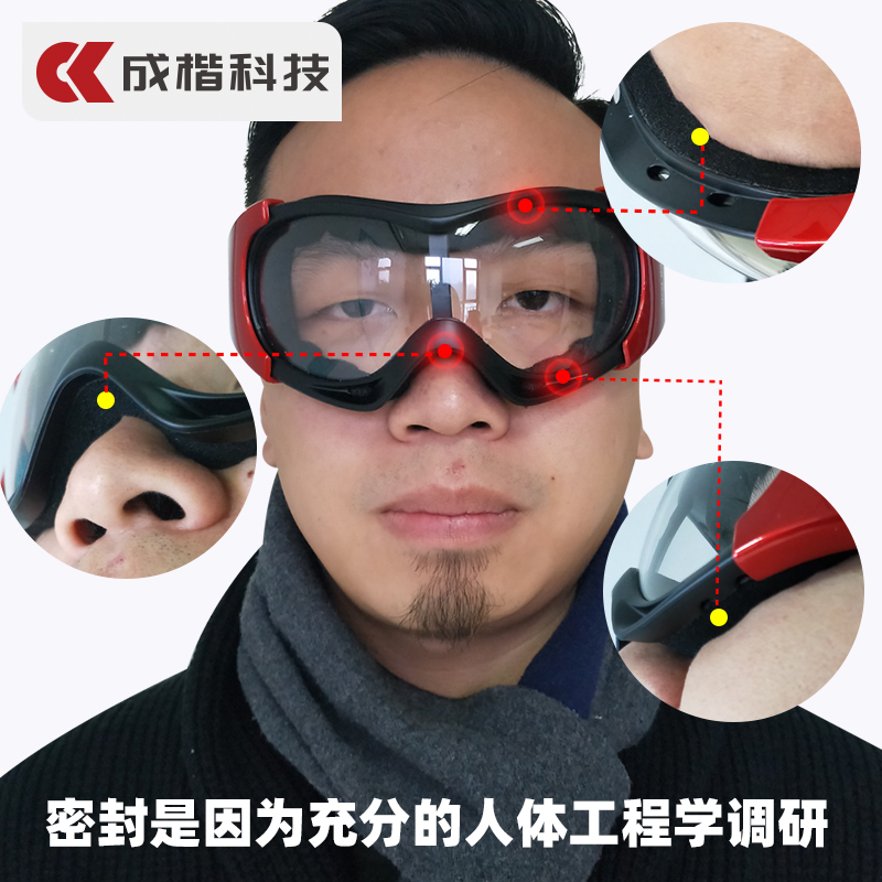防沙眼镜防尘e防风风镜密封骑行打磨防护挡风防雾摩托防风镜护目