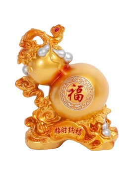 葫芦轻奢高档进门摆件客厅玄v关家居酒柜装饰品乔迁新居之喜送礼
