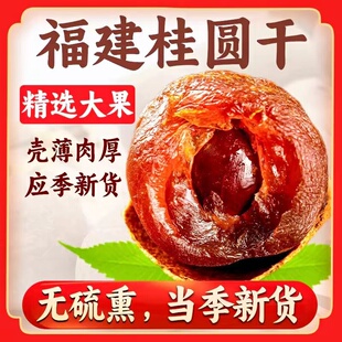 34A福建莆田龙眼大果特级桂圆干2斤带壳核小肉厚泡水中药袋装特产
