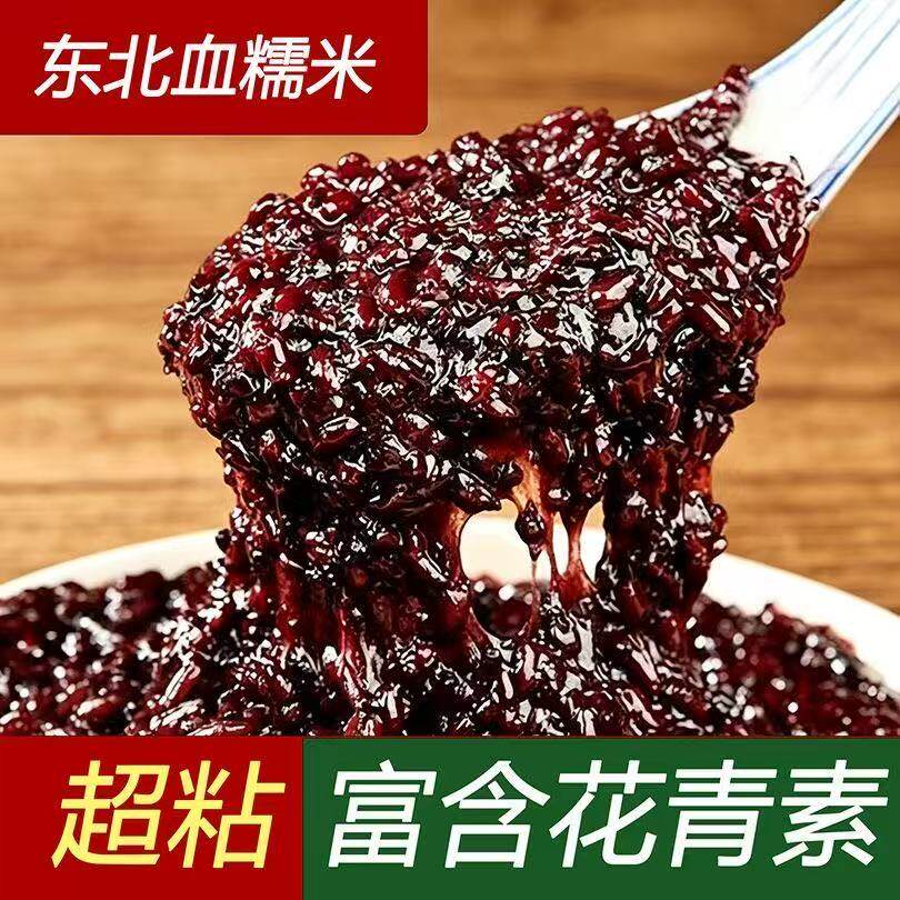 正宗东北血糯米官方旗舰紫米新米包粽子饭团奶茶店专用黑糯米杂粮