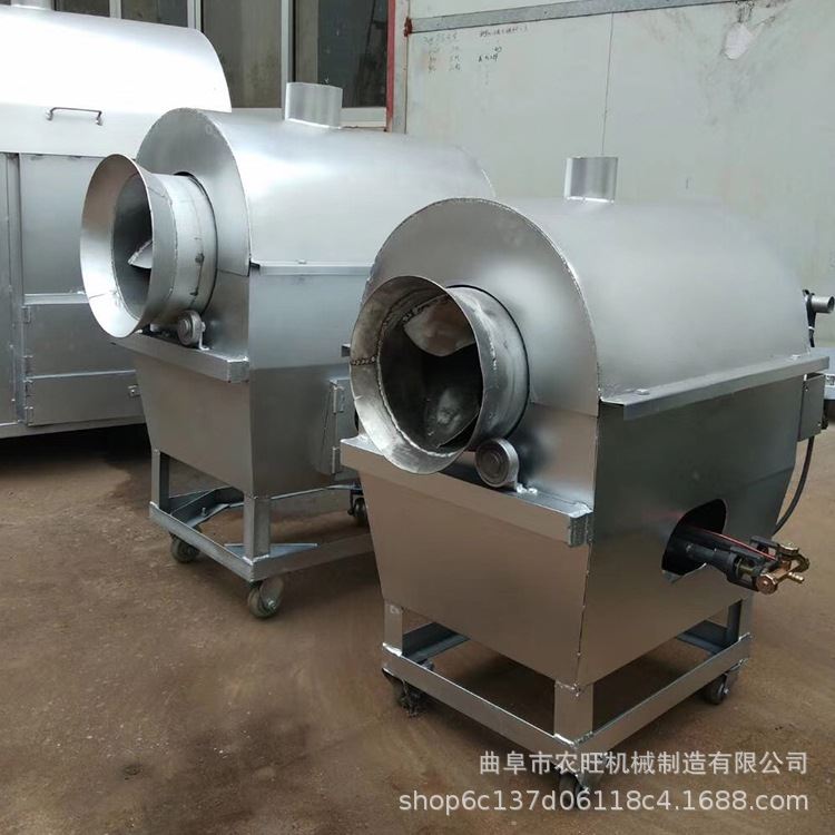 现货速发电加热滚筒炒货机多种加热方式干果翻炒坊花生大豆炒料机