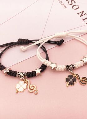 学霸闺蜜手链女学生韩版