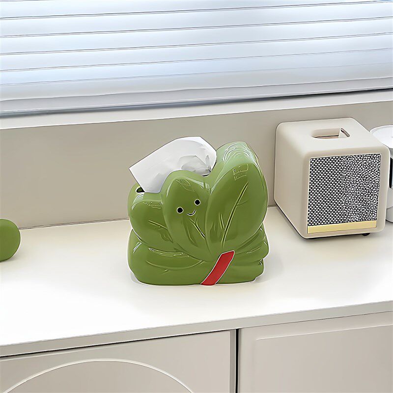 速发抽掉霉运!柚子叶纸巾盒家用客厅茶几桌面抽纸盒创意带来好运