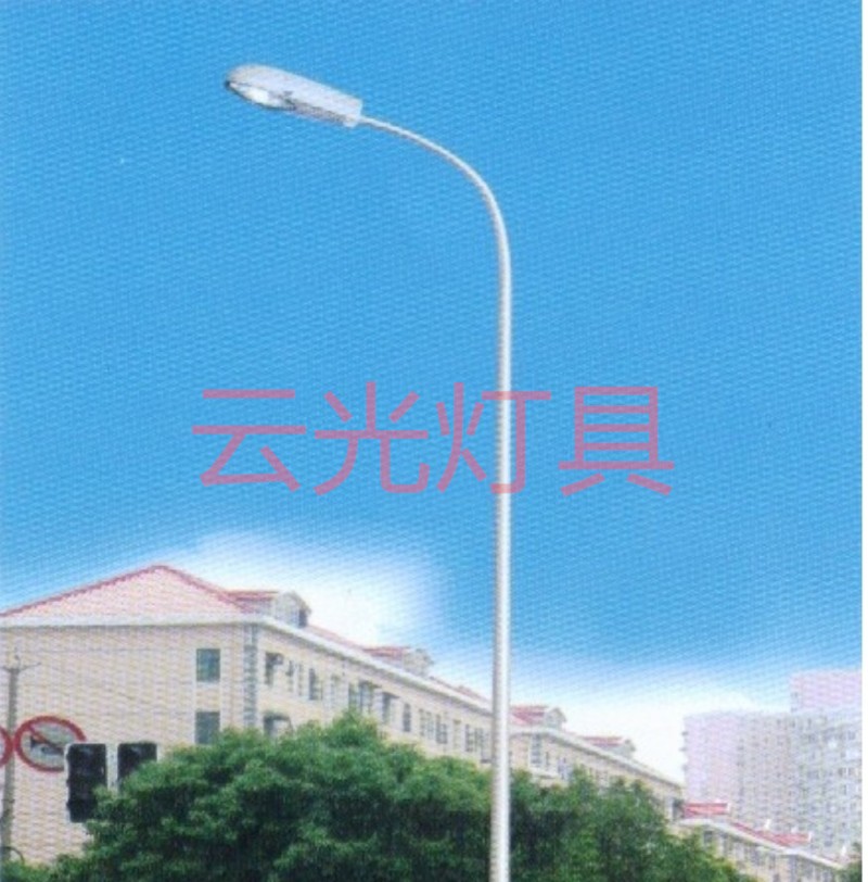 速发5/6/8/12米单臂双头路灯杆  太能路灯高杆灯 户外道路灯小区