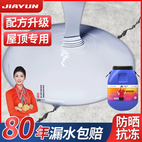 速发屋顶防水补漏涂料王顶房水外墙裂缝渗顶漏水材料堵漏楼防漏胶