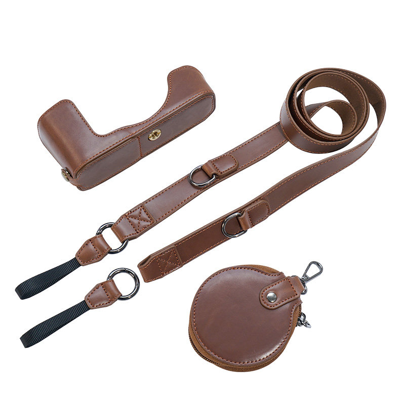 速发适用于尼康z5 z6 z7  z62 z72微单眼相机相机包 真皮底座 pu