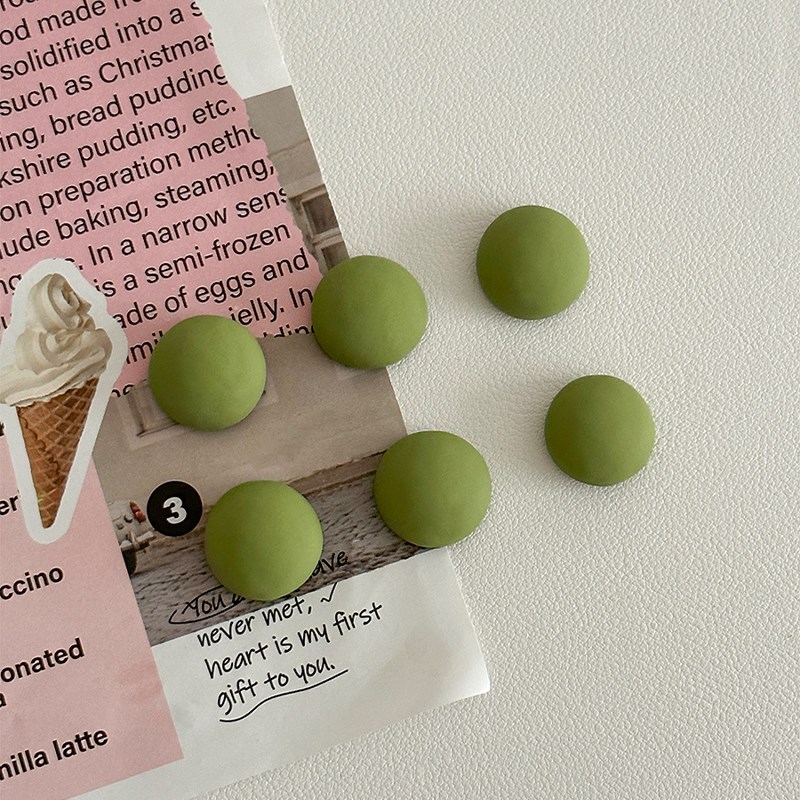 速发磁约莫兰迪立意可爱创体冰箱贴磁贴照片留言洞洞板固定简力贴