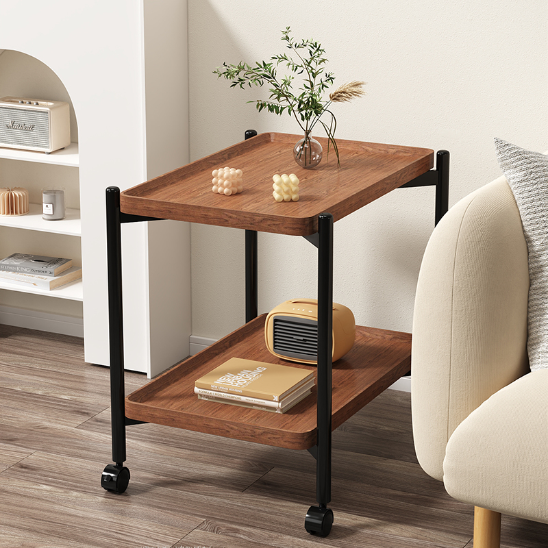 速发可移动小茶几客厅家用发约边几茶桌简沙台茶车卧室置物架小桌