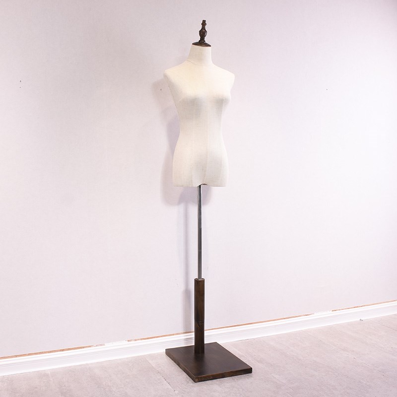 速发 服装店衣服模特道具装半身包布欧式个性服装模特带手架