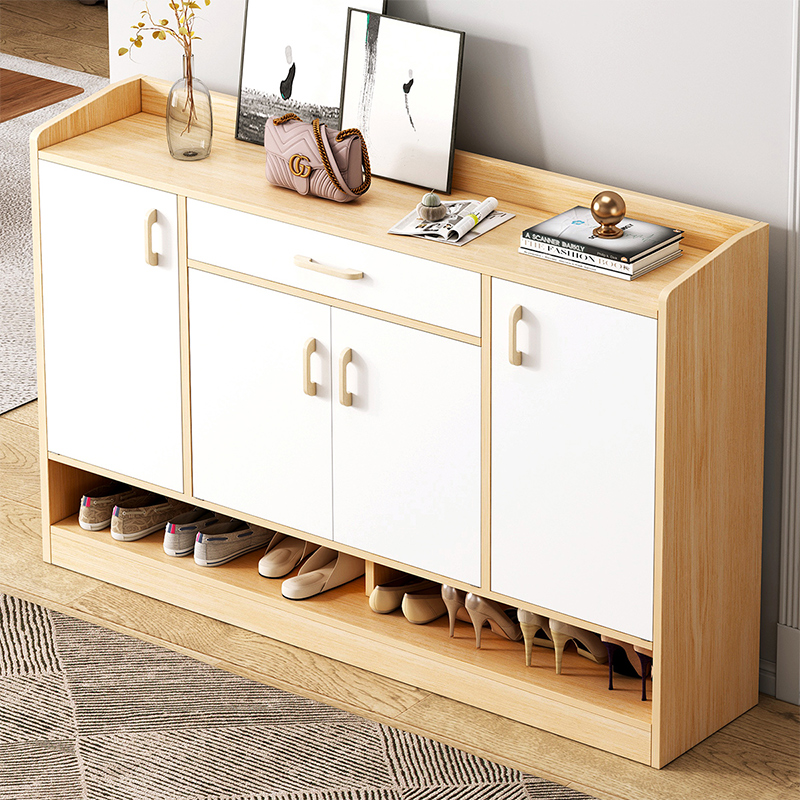 速发鞋柜家纳门口2021新款入户玄关柜简约收用门物柜小型储外简易