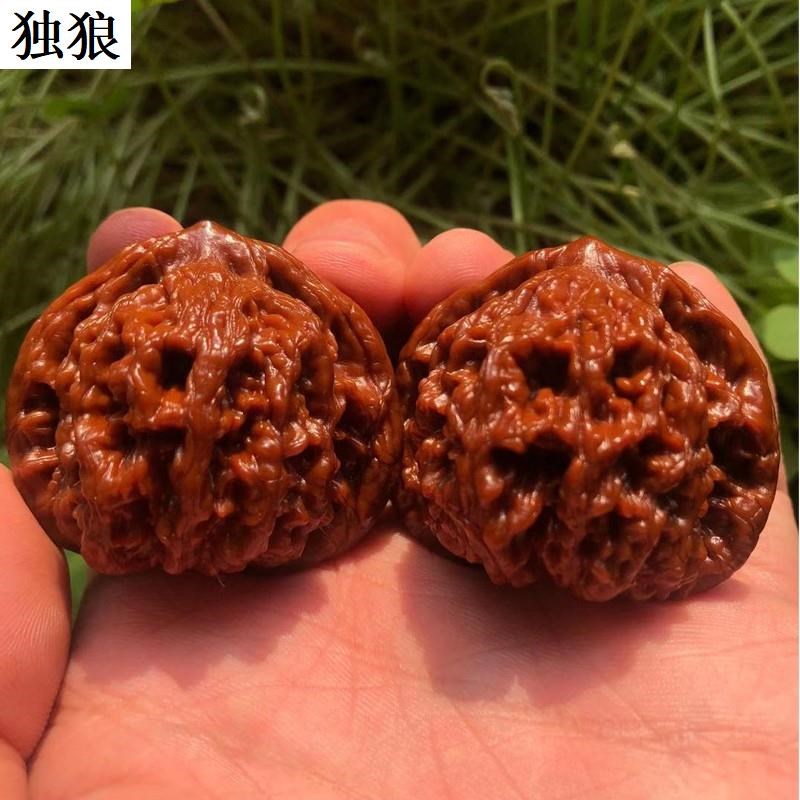 现货速发可以盘的麒麟核桃一对老人手上玩的文玩物件男把玩手盘手