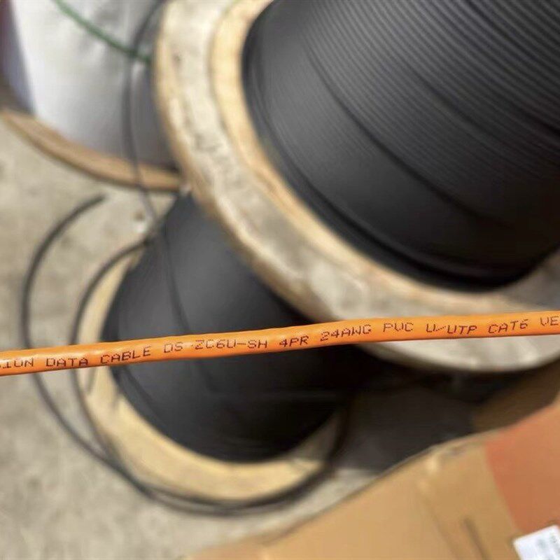 速发海康六类室内工程款网线,橙色,蓝色