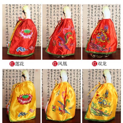 速发观音披风斗篷神像披肩佛衣双龙袍佛像观音娘娘5m荷花凤凰