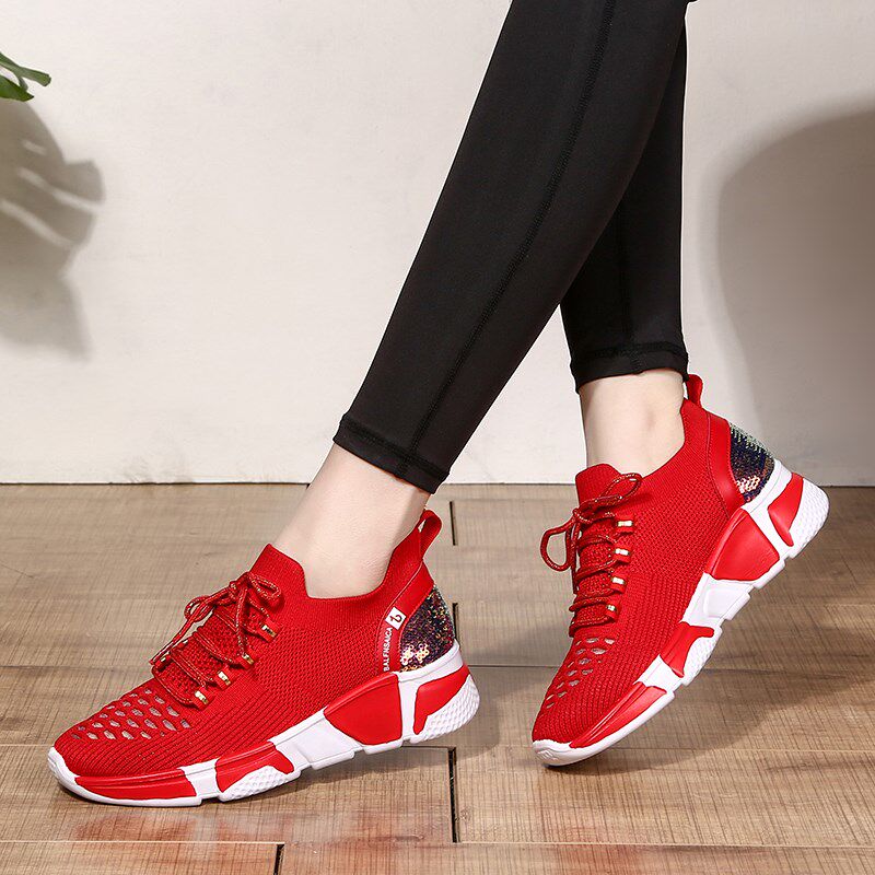 速发鬼步舞专用鞋鞋底广场网跳舞运动鞋夏季透气舞面曳步软子