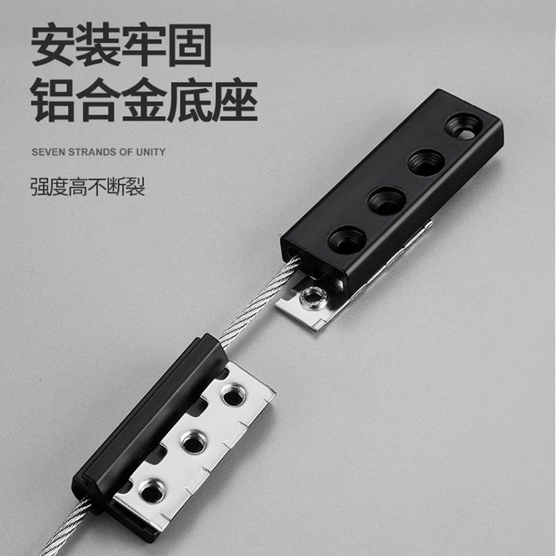 速发窗户防坠器断桥门窗防坠钢绳平开窗外开推窗户不锈钢防坠链