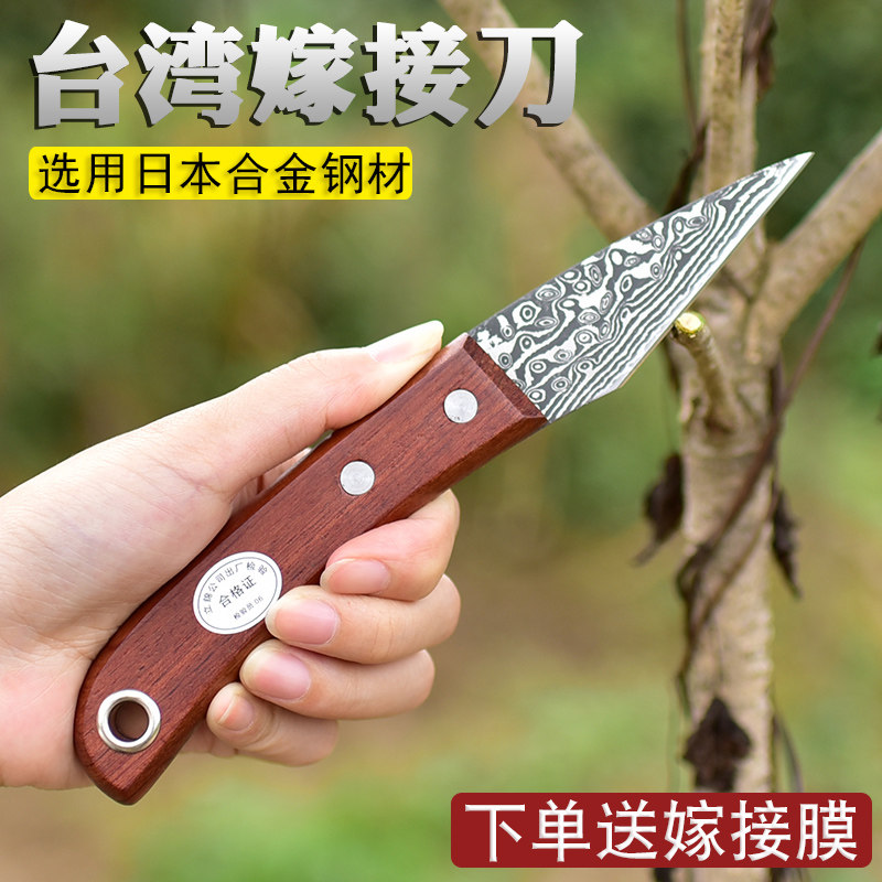 速发园艺果树嫁接专用嫁刀接刀专业嫁接工具苗木接树削木刀芽接刀
