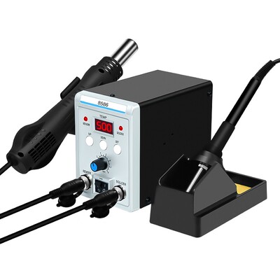 速发高频bga拆焊台手机维修恒温可调烙铁焊台数显加枪焊台二合一