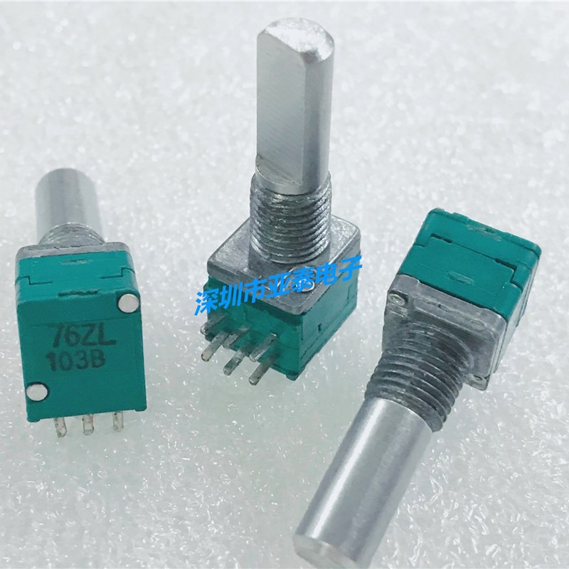 速发音量电位器FD福华RK0位精密电型器双联010K 轴长2BMM 功放音