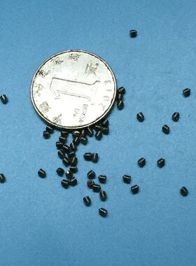 12.9级内六角凹端紧定螺钉机米/顶丝/无头螺丝DIIN916M2X2 M2.5X2