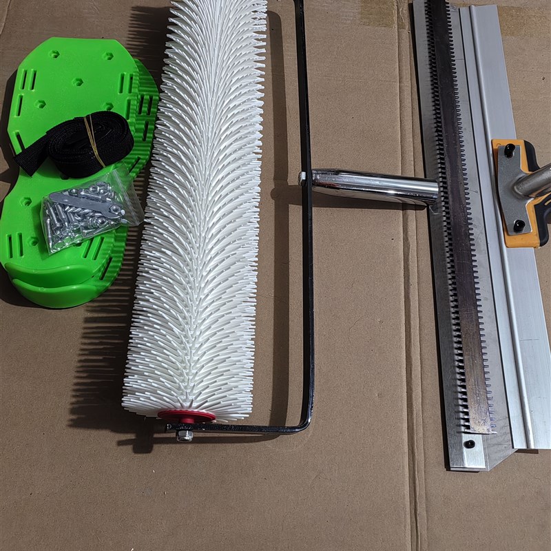 自流平施工套餐工具 消t泡滚筒 刮板耙子  钉子鞋三种一套