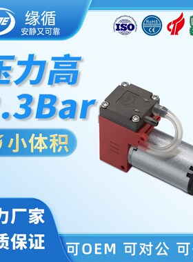 微型气泵ARP4DC12V24xV直流隔膜气体检测用微型摇摆活塞真空泵