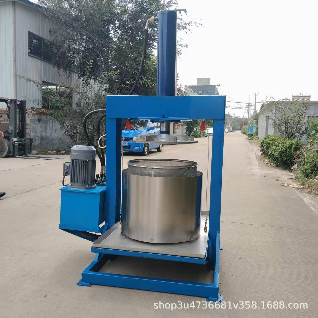 商用果蔬压榨机厂家直销液压式压榨脱水机