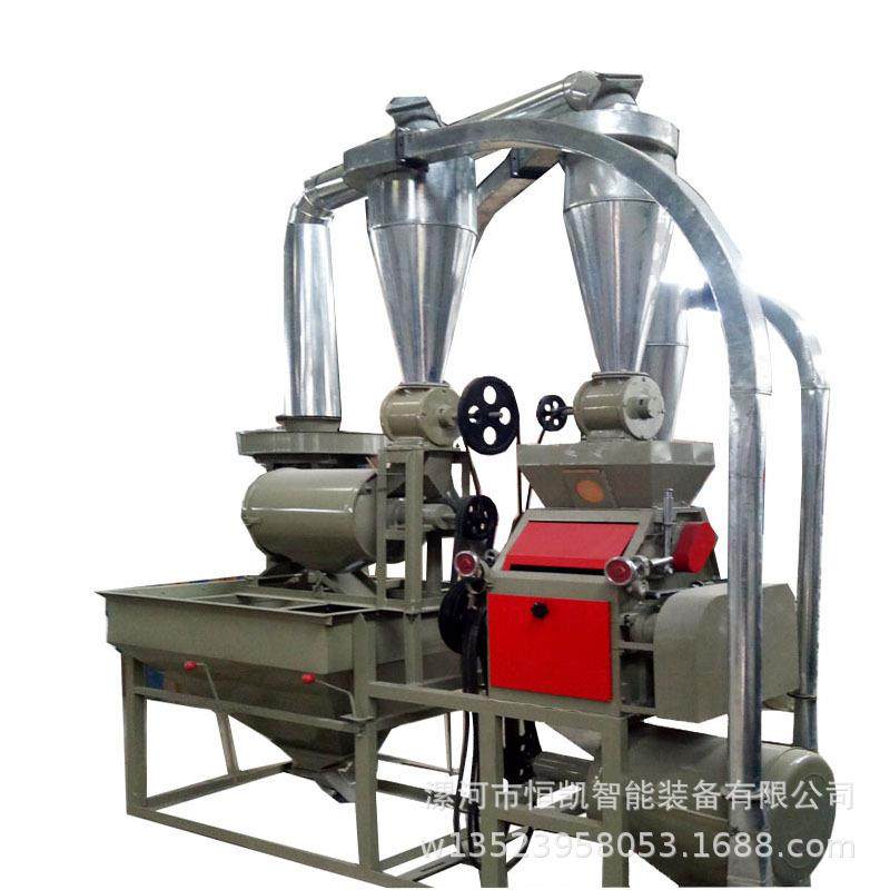 全自动面粉机厂家直销小麦玉米有机谷物制粉制面商用机械设备