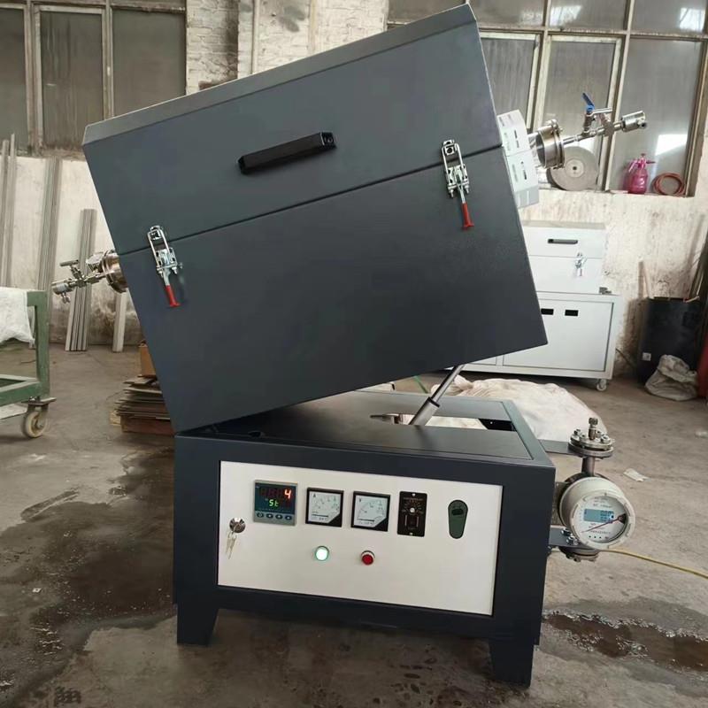 真空气氛回转管式电炉倾斜旋转管式炉管式烧结炉质保一年包邮