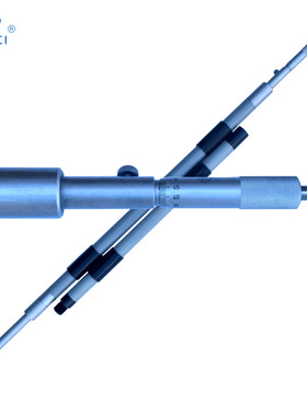 青量接杆式两点内径千分尺孔径带校对卡规1000-2000mm0.01mm