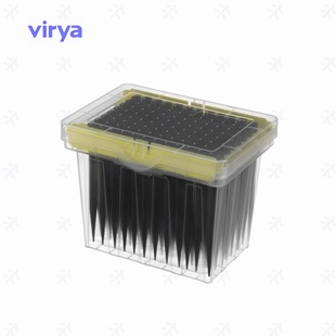 virya 10μL黑色导电吸头 吸塑盒装 无酶无热源tip枪头3241079