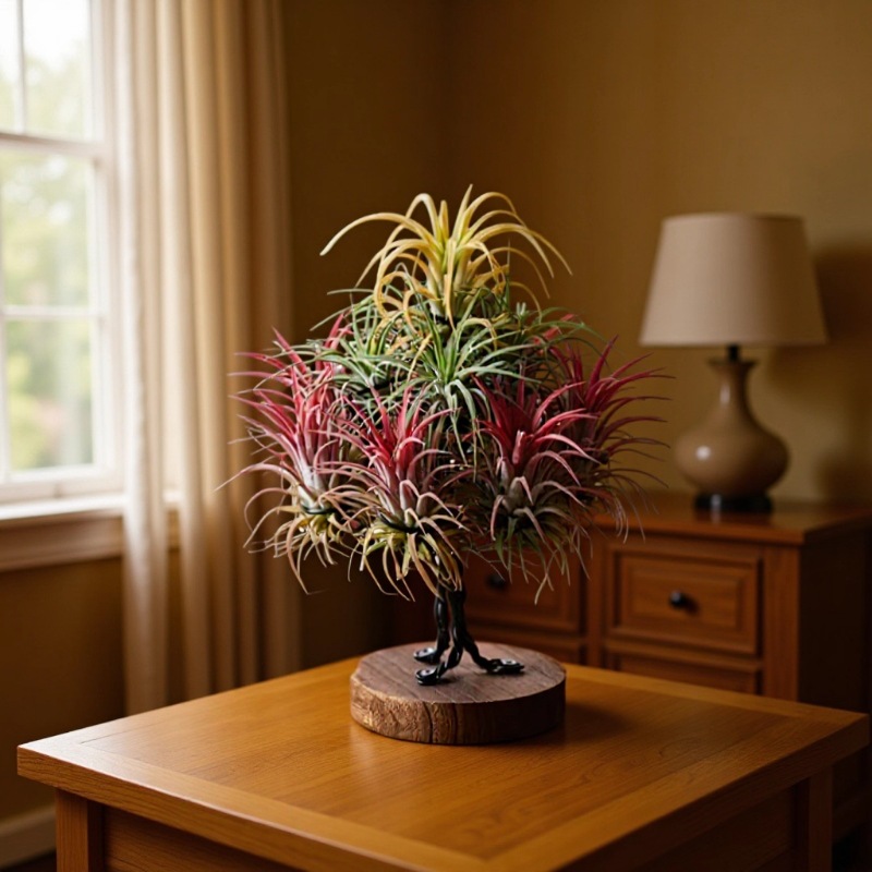 空气凤梨创意盆栽圣诞树造型无土植物家居装饰桌面摆件可定制礼品