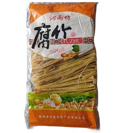 腐竹沁雨竹5.5斤净重豆皮凉拌人造肉/植物肉速食