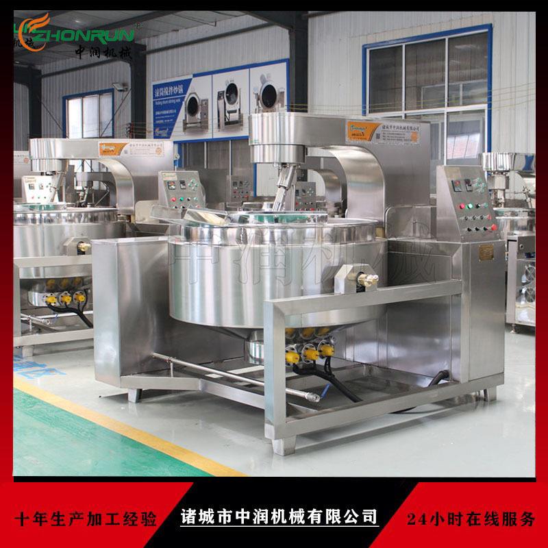 全自动板面底料炒锅 酸辣粉炒料设备 格润 大容量商用炒料机