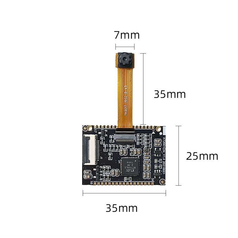 兴通XT2001CM分体式二维码读码器邮票孔qr扫码机芯门禁扫描模块