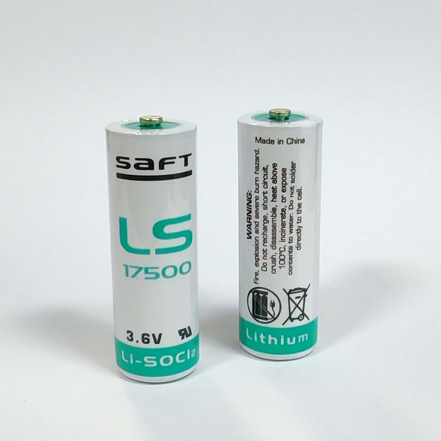 SAFT帅福得LS17500锂电池3.6V工控PLC伺服器用可加接线插头或组合