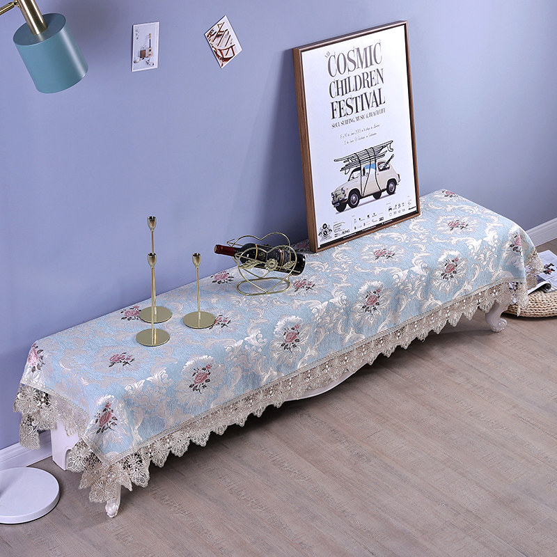 欧式电视柜盖布蕾j丝防尘罩长方形客厅长条桌布电视盖布罩防尘套,居家布艺,桌布,淘宝优惠券,粉丝福利购,淘宝优惠卷
