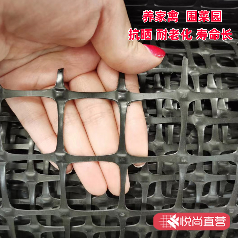 塑料网养殖网防护隔离栅栏护栏网养鸡围栏网围网格网圈Z地圈玉米