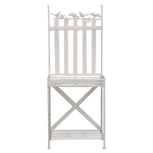 阳台多层花架置物架落地式铁艺z室外多肉花盆收纳展示架可折叠靠