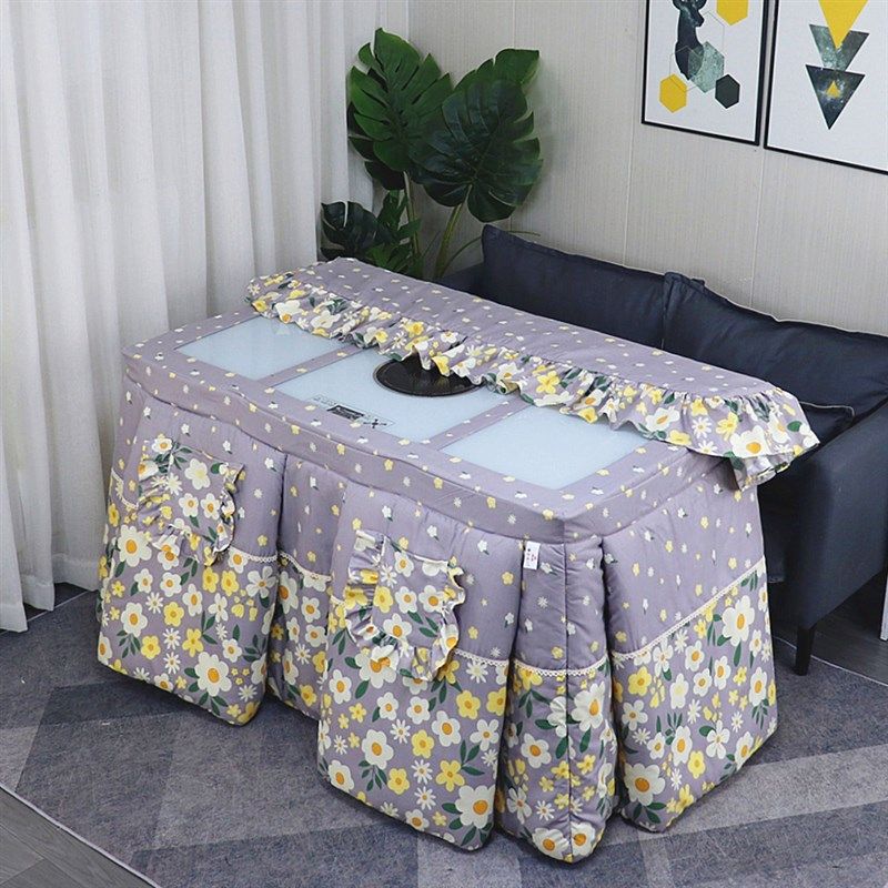 新款烤火罩韩绒加厚电暖桌被x罩正长方形取暖茶几桌罩套电炉火被,居家布艺,烤火罩,淘宝优惠券,粉丝福利购,淘宝优惠卷