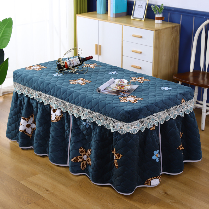 加厚烤火罩套长方形烤火桌子x罩茶几电暖桌布麻将机家用电炉罩新