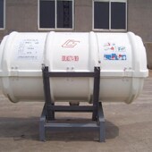 救生筏存放装 气胀式 置玻璃钢存放筒 f救生筏存放桶 救生筏桶