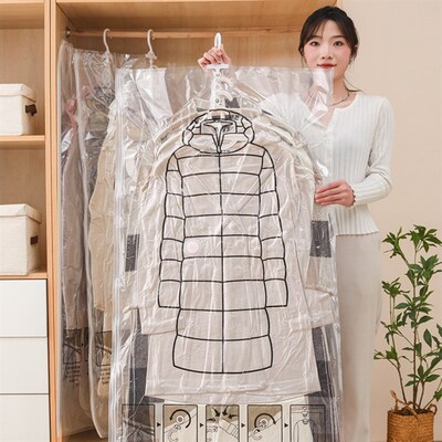 挂式真空压缩袋q家用羽绒服衣物抽真空收纳袋