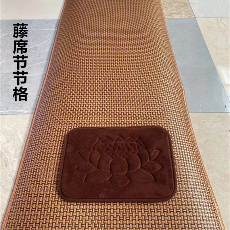 四季款超顺滑大拜垫磕大头拜忏滑垫家用冥想垫108大礼.拜拜垫夏季